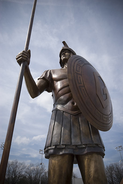 Spartan Statue