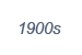 1900-1909