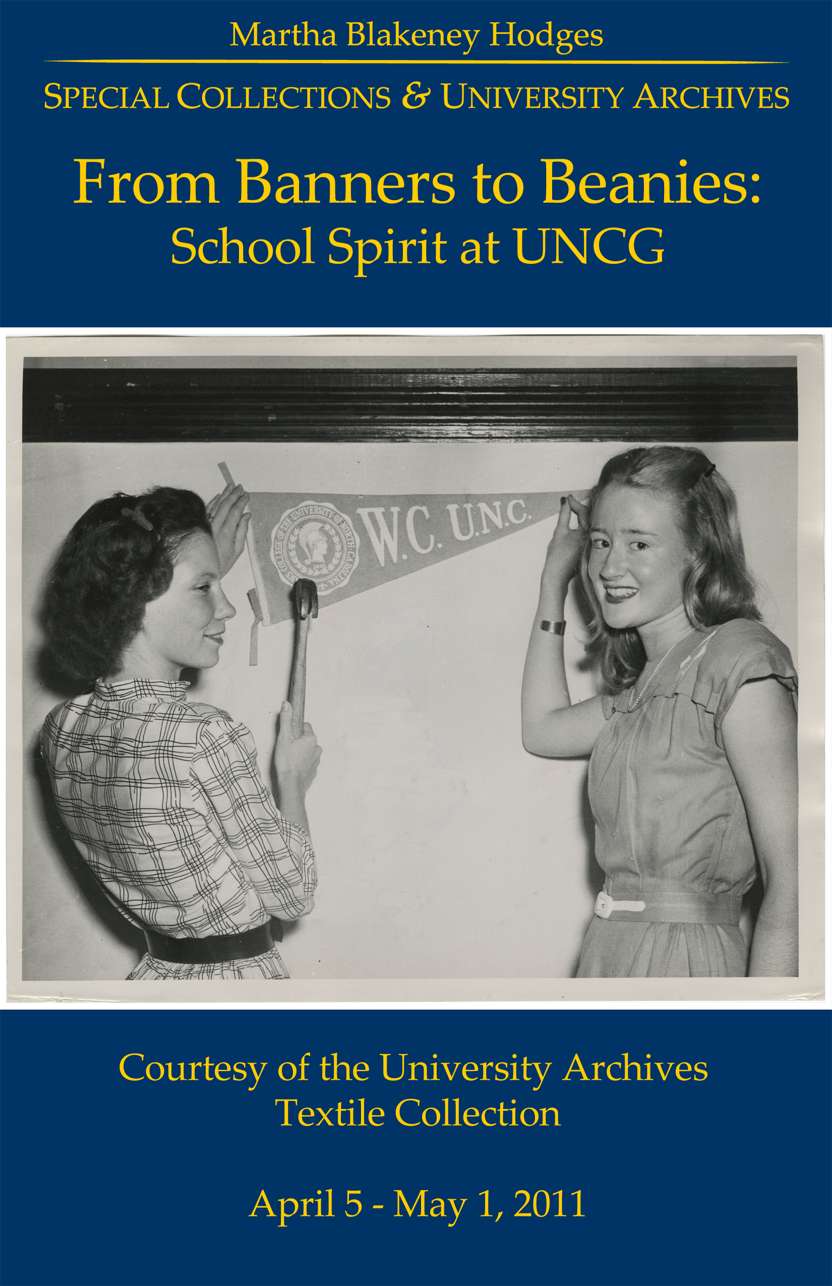 School Spirit at UNCG: Banners and Pennants