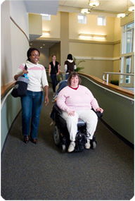 Imageof woman in wheelchair